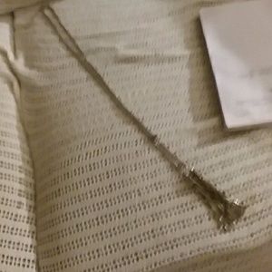 Silver Necklace  with Tassels